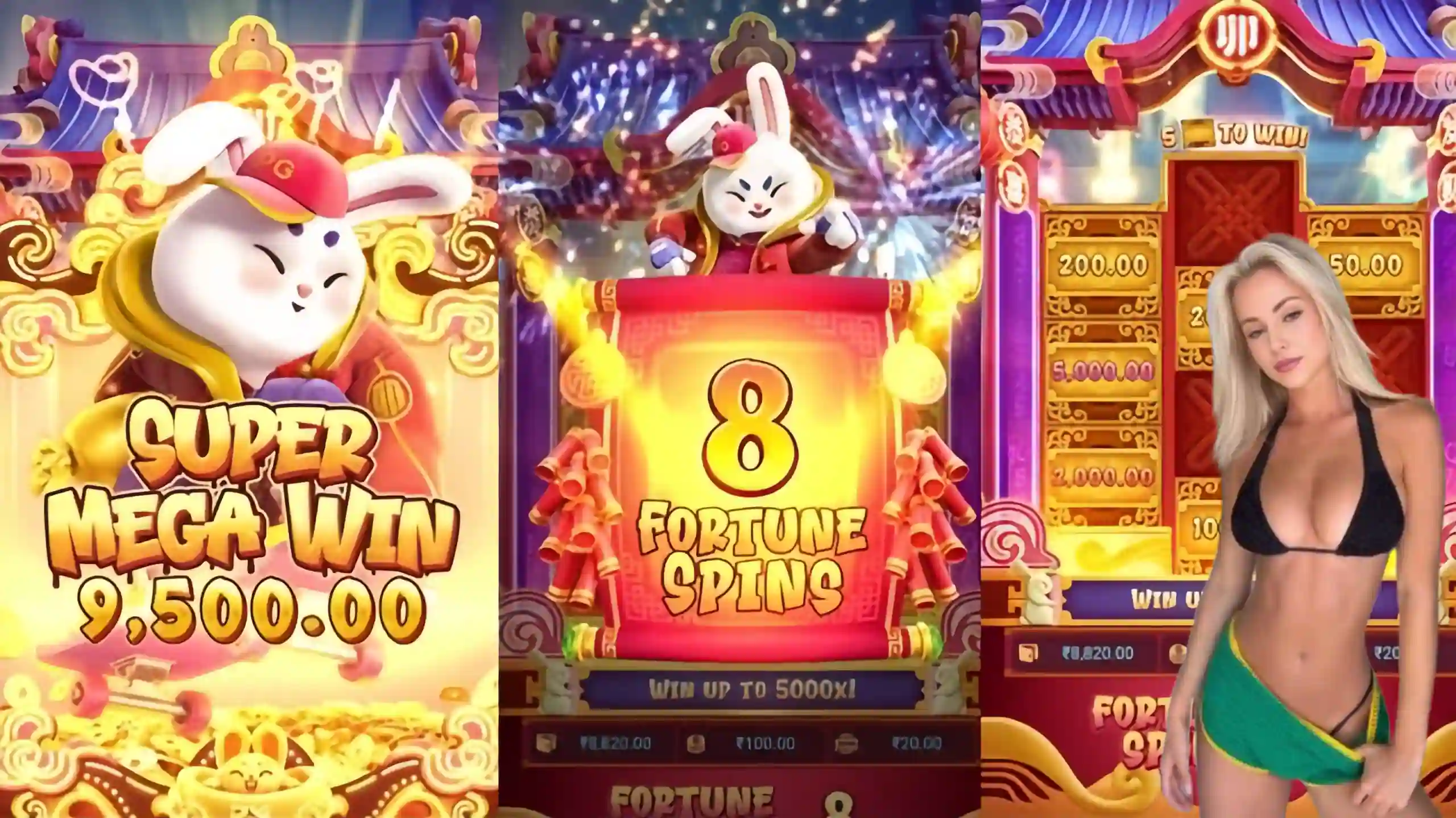 Wild Expansivo Fortune Rabbit 76q - Coelho Dourado que Expande