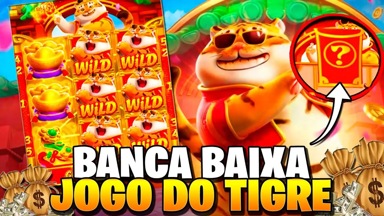 Símbolos Fortune Tiger 76q - Tigre Dourado e Wild Symbols